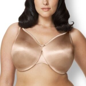 Goddess SATIN TAN Unlined Underwire, 38H *P1074